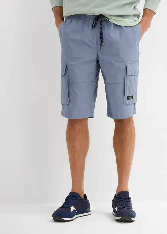 Bermuda cargo con elastico in vita, regular fit, bonprix