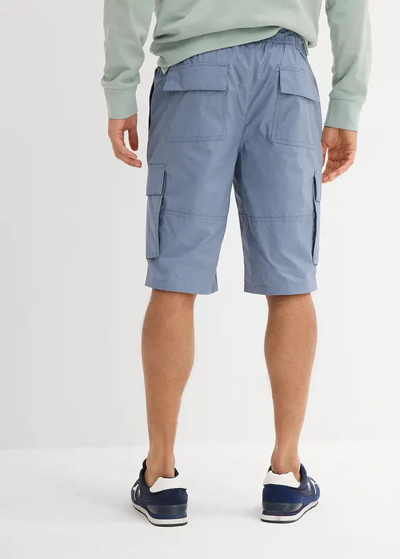 Bermuda cargo con elastico in vita, regular fit, bonprix