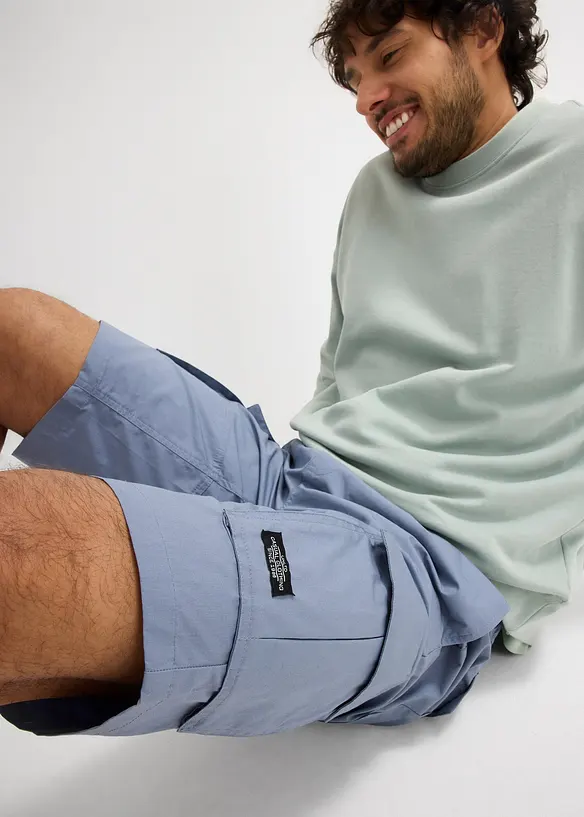 Bermuda cargo con elastico in vita, regular fit, bonprix