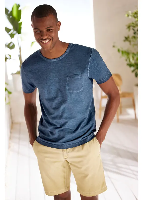 T-shirt con effetto lavato, bonprix