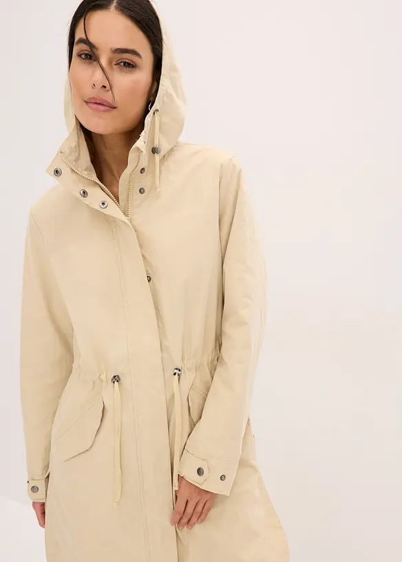 Parka lungo con cappuccio, bonprix