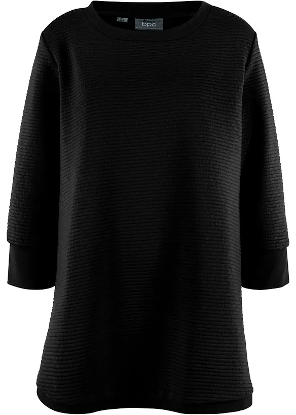 Felpa lunga con viscosa, bonprix