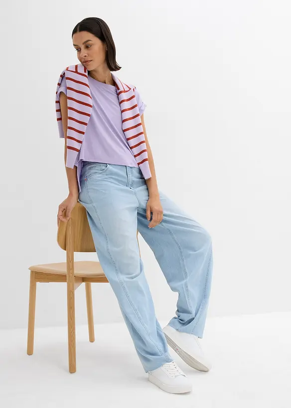 Maglia oversize in viscosa fluente, bonprix