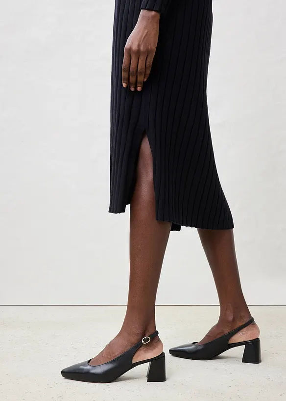 Maxi cardigan in misto seta, bonprix