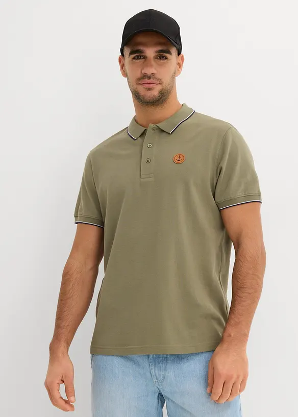Polo in piquet di puro cotone biologico, bonprix