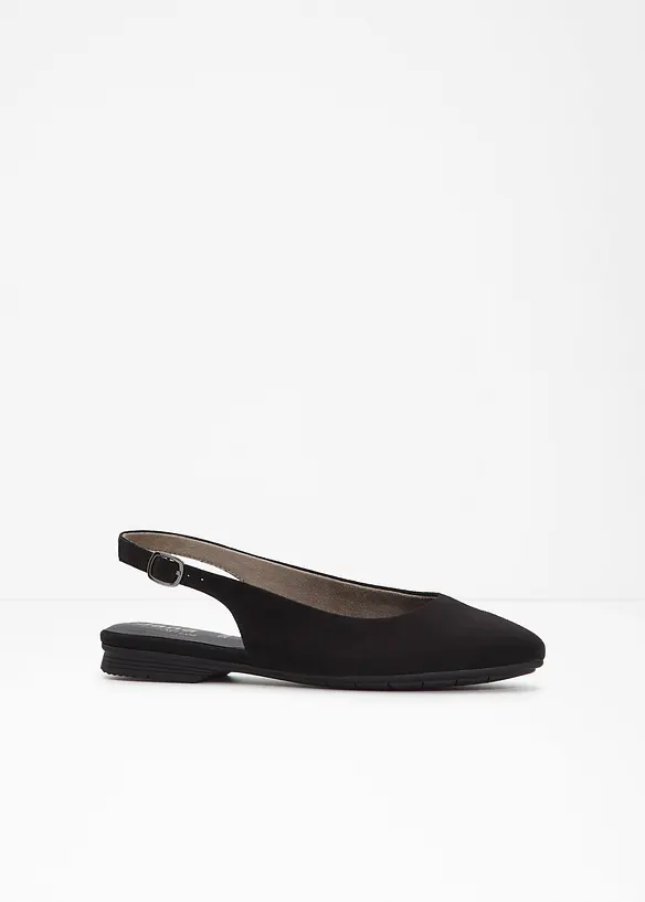 Ballerine con cinturino Jana in larghezza comoda, Jana