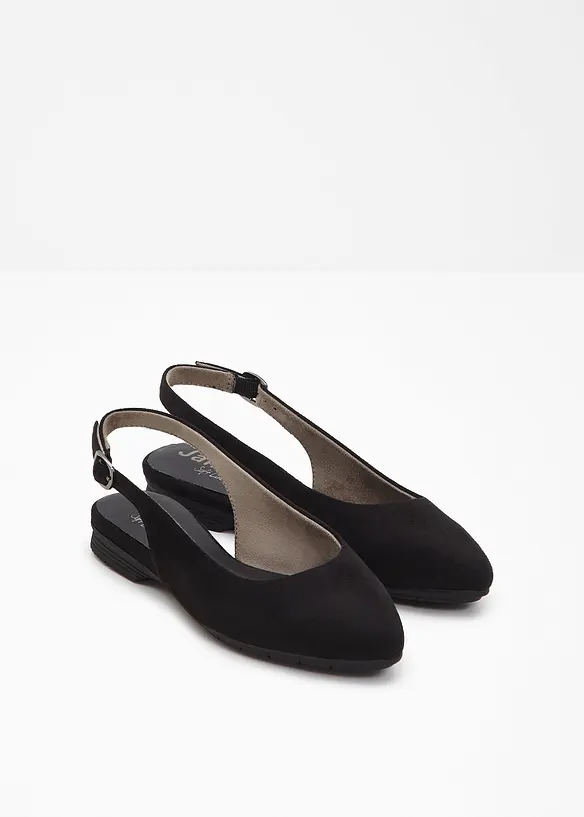 Ballerine con cinturino Jana in larghezza comoda, Jana