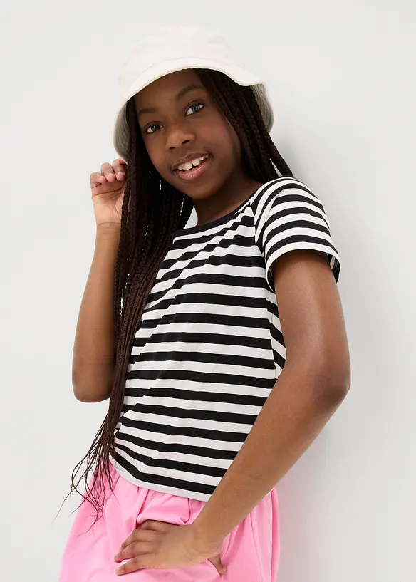 Maglia in misto cotone elasticizzato, bonprix