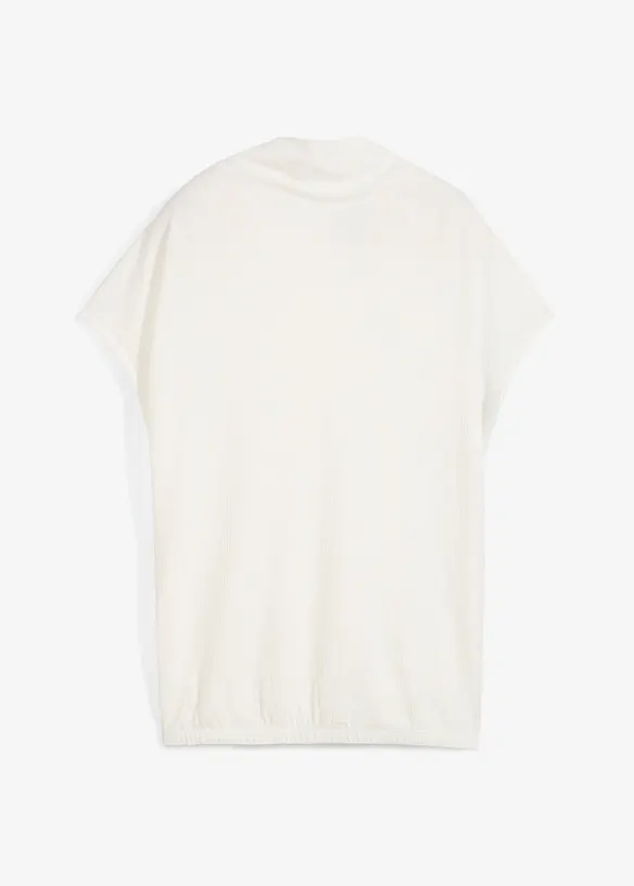 Maglia in crêpe operato, bonprix