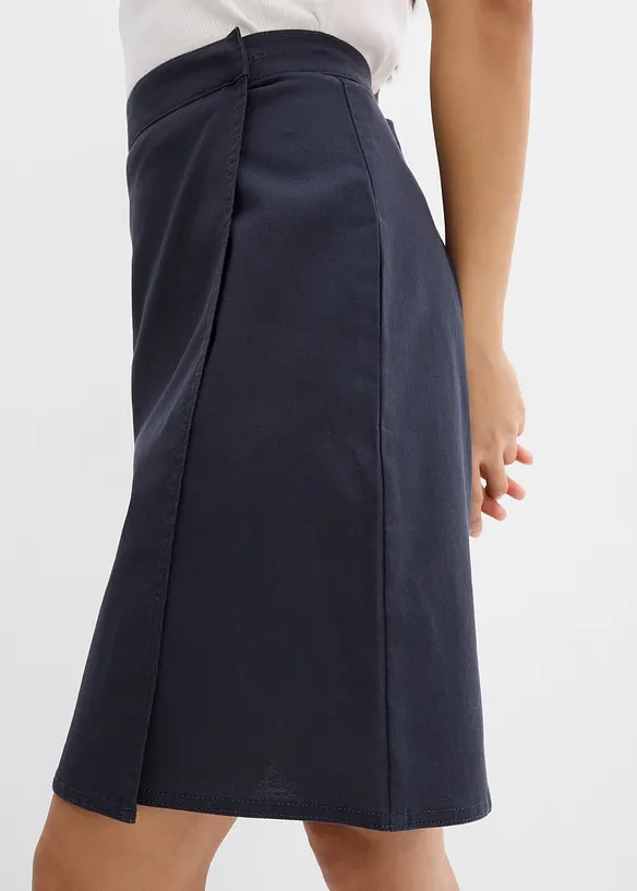 Minigonna in twill, bonprix