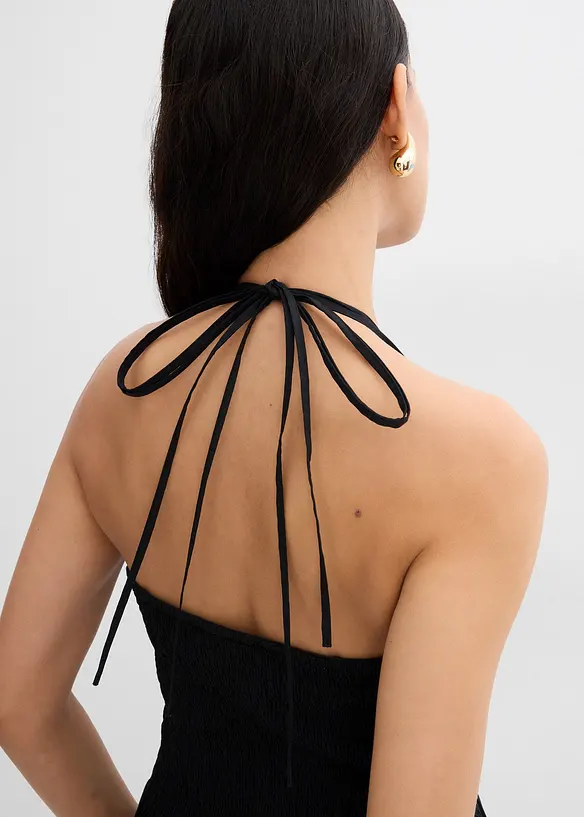 Abito midi con spalline variabili, bonprix