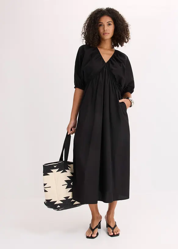 Abito lungo in puro cotone biologico, bonprix