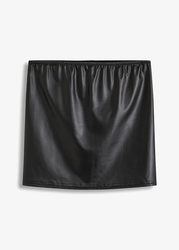Gonna ouvert effetto bagnato, bonprix