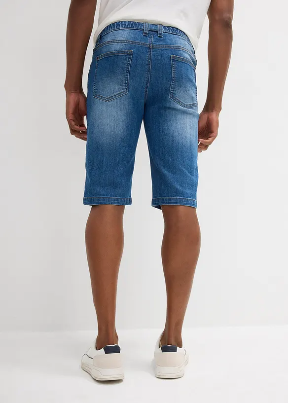 Bermuda leggeri in jeans felpato, regular fit, bonprix