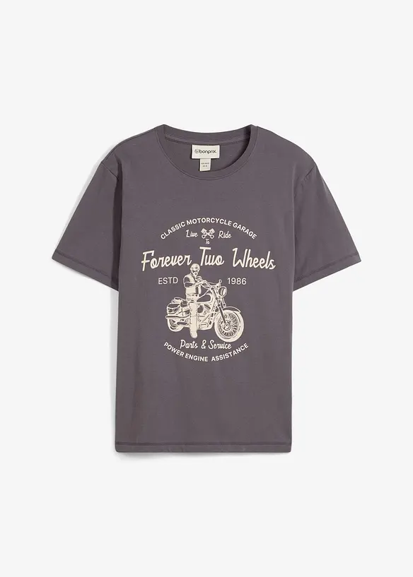 T-shirt in puro cotone biologico, bonprix