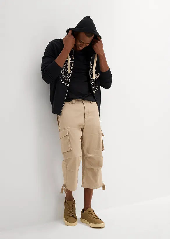 Pinocchietti cargo extra larghi, bonprix