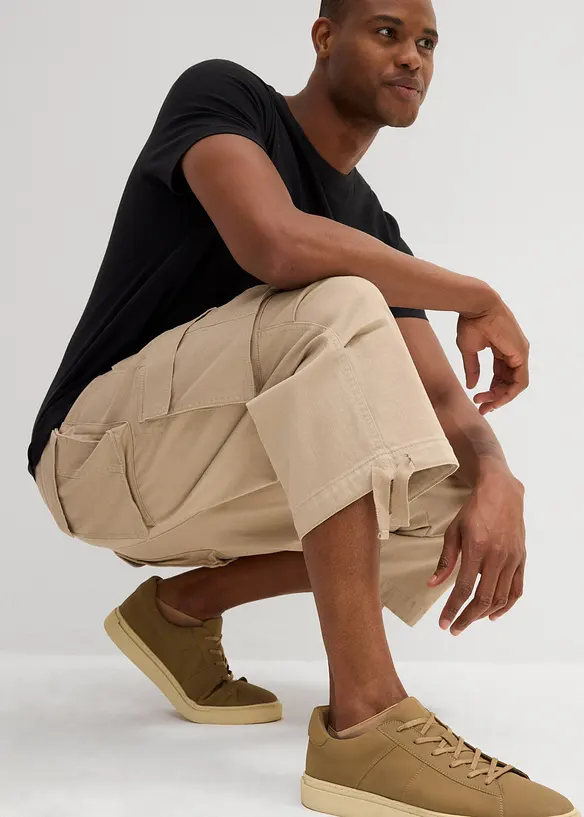 Pinocchietti cargo extra larghi, bonprix