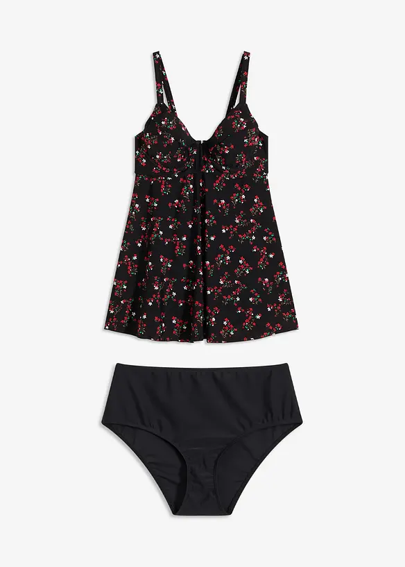Tankini lungo (set 2 pezzi), bonprix