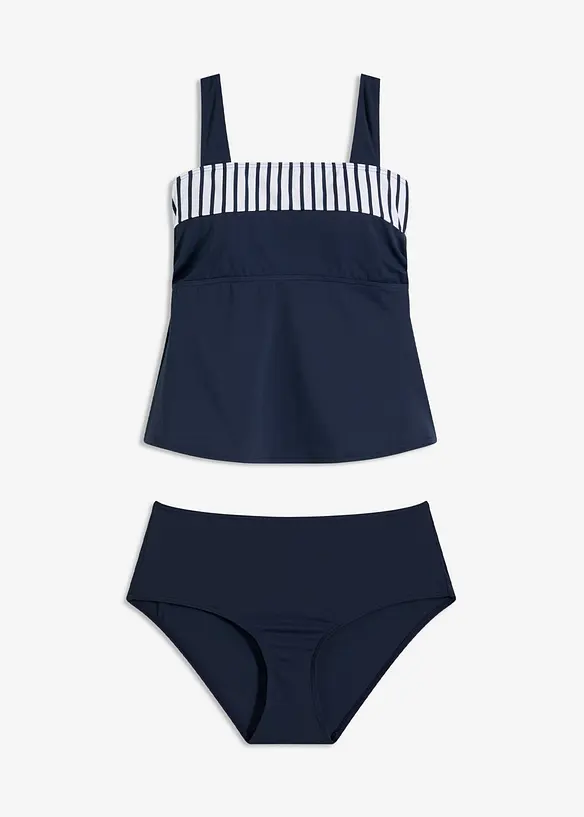 Tankini con spalline larghe (set 2 pezzi), bonprix