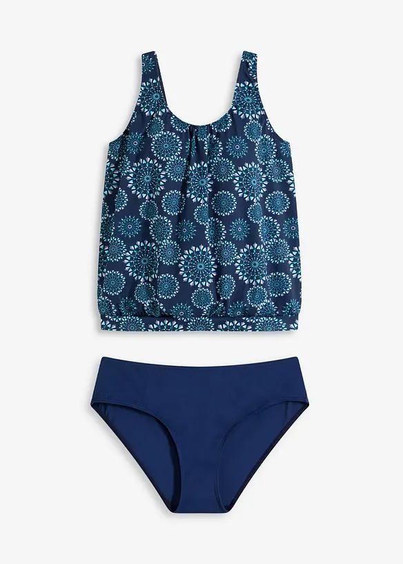 Tankini oversize con spalline larghe (set 2 pezzi), bonprix
