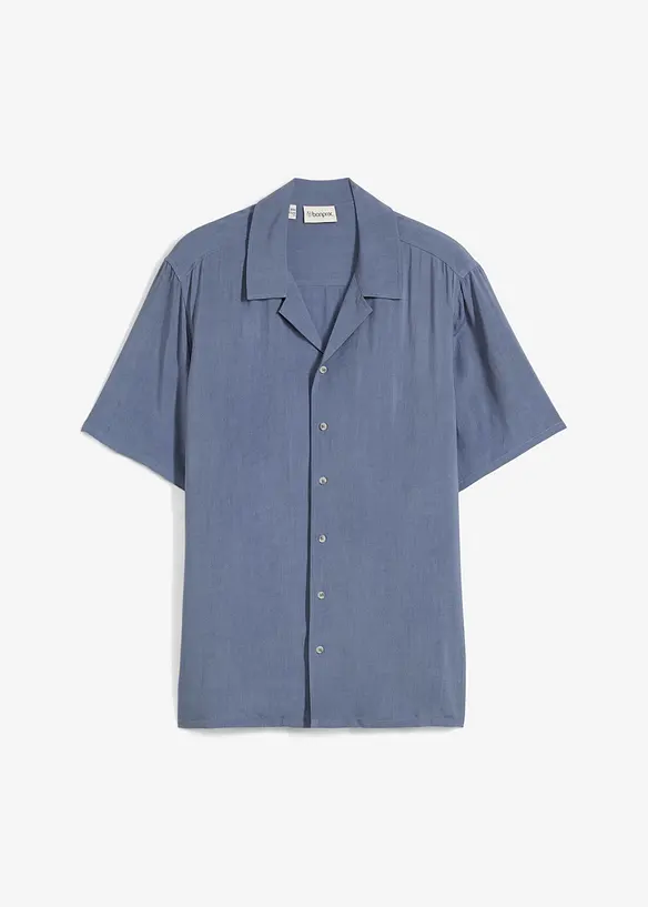 Camicia a maniche corte in viscosa, bonprix