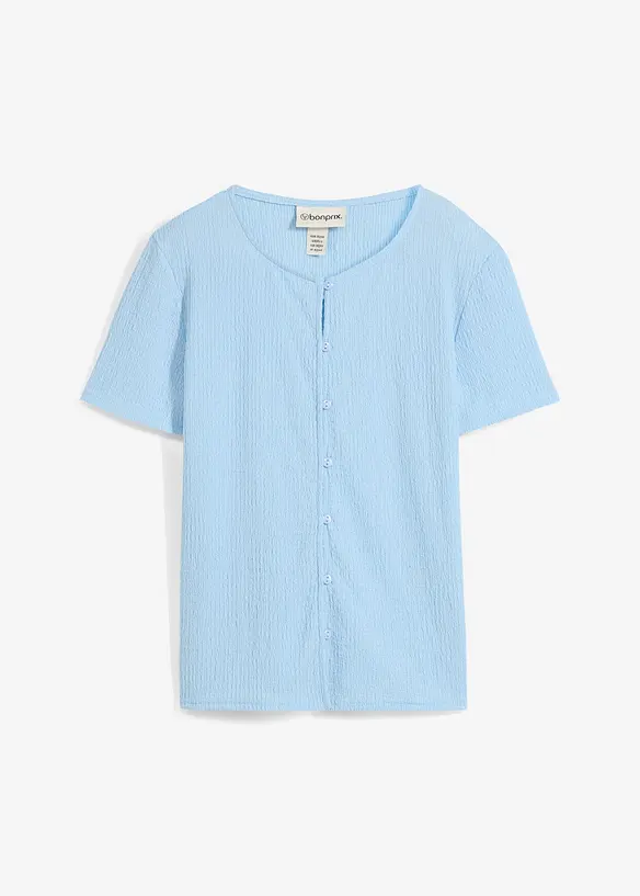 Maglia operata con bottoni, bonprix