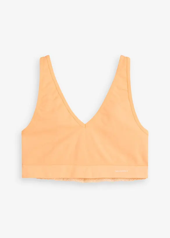 Reggiseno bustier senza cuciture Feel Comfort, bonprix