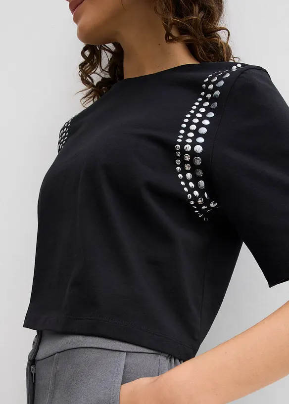 Maglia oversize in puro cotone biologico, bonprix