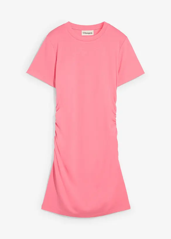 Abito in maglina con arricciatura, bonprix