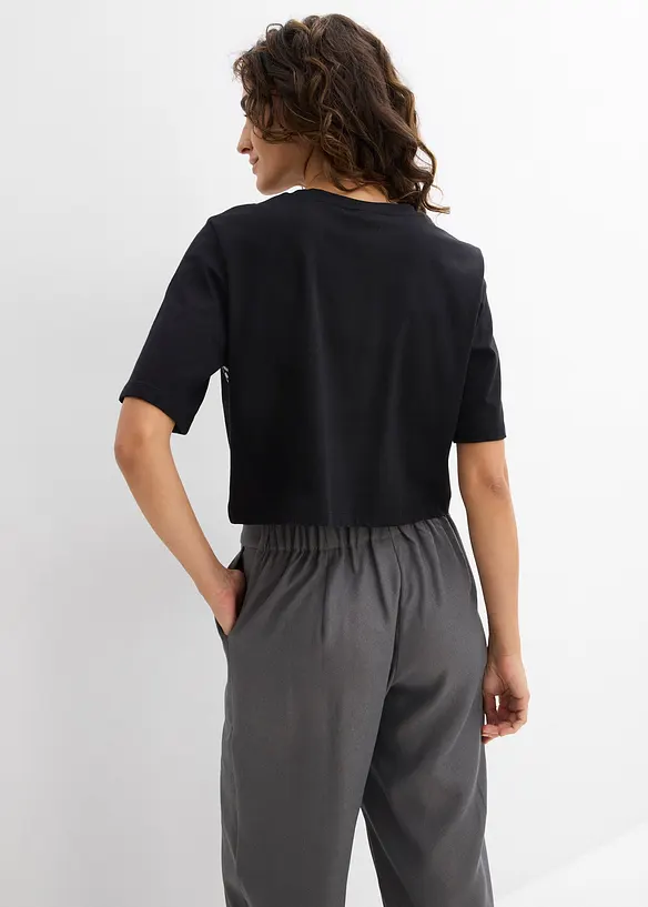 Maglia oversize in puro cotone biologico, bonprix