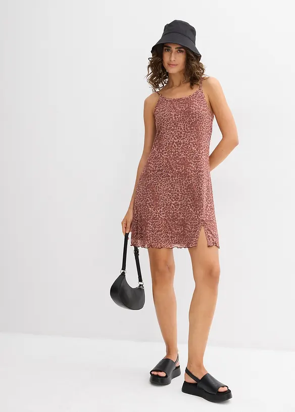 Miniabito in mesh, bonprix