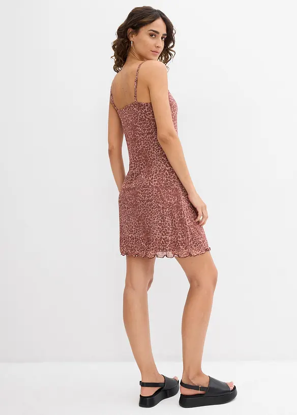 Miniabito in mesh, bonprix
