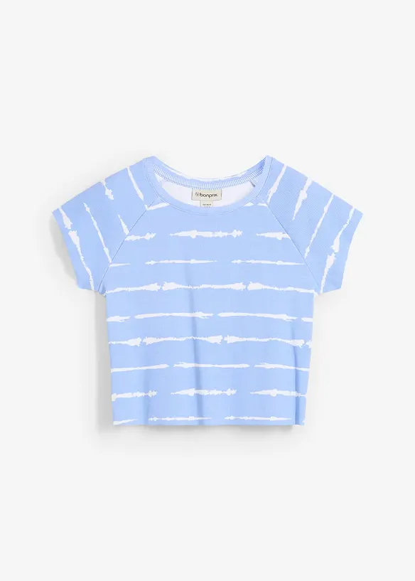Maglia cropped a costine, bonprix