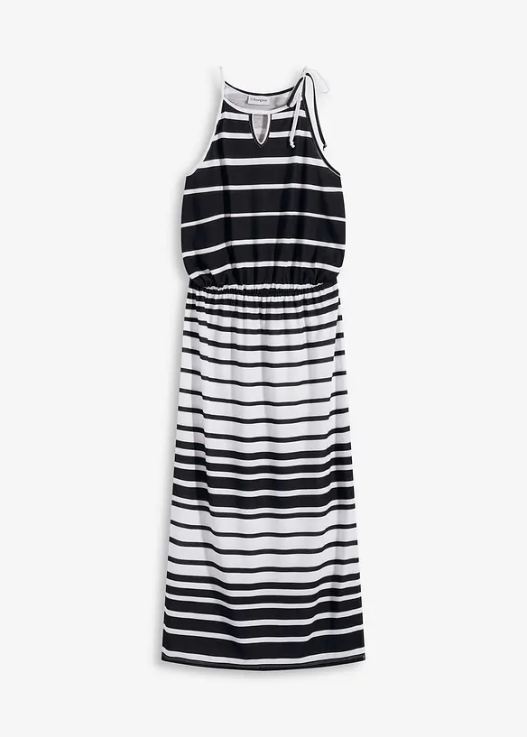 Abito di jersey con laccetto, bonprix