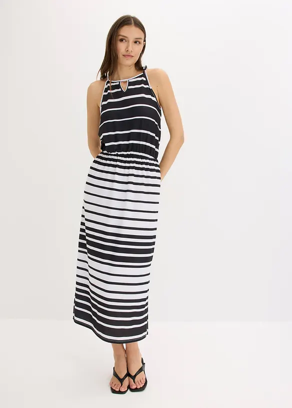 Abito di jersey con laccetto, bonprix