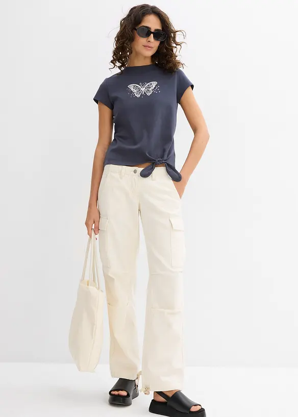 T-shirt in puro cotone biologico, bonprix