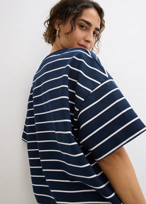 Felpa in misto cotone morbido, bonprix