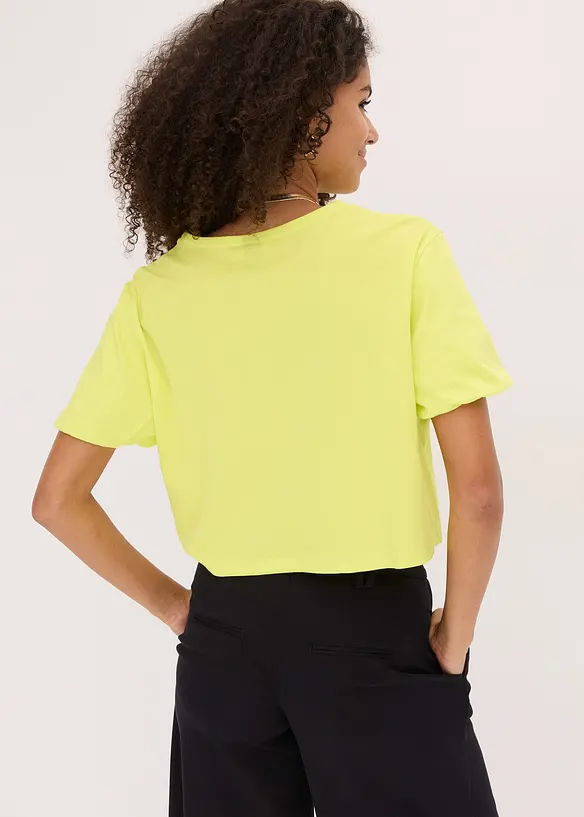 Maglia oversize in puro cotone biologico, bonprix