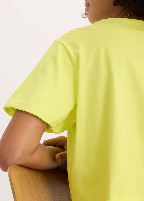 Maglia oversize in puro cotone biologico, bonprix