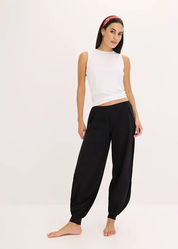 Pantaloni da casa con cut-out, bonprix