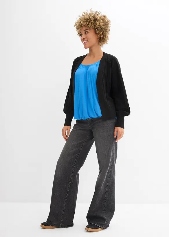 Top in misto viscosa morbido, bonprix