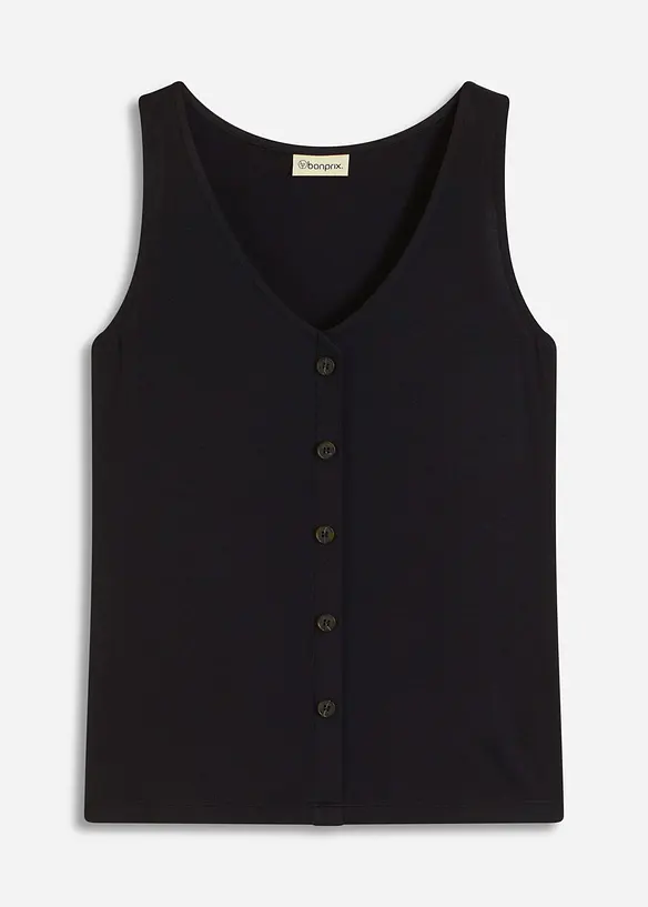 Top con bottoni, bonprix
