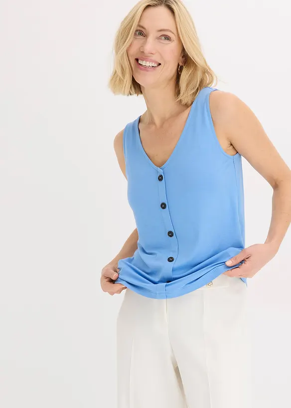 Top con bottoni, bonprix
