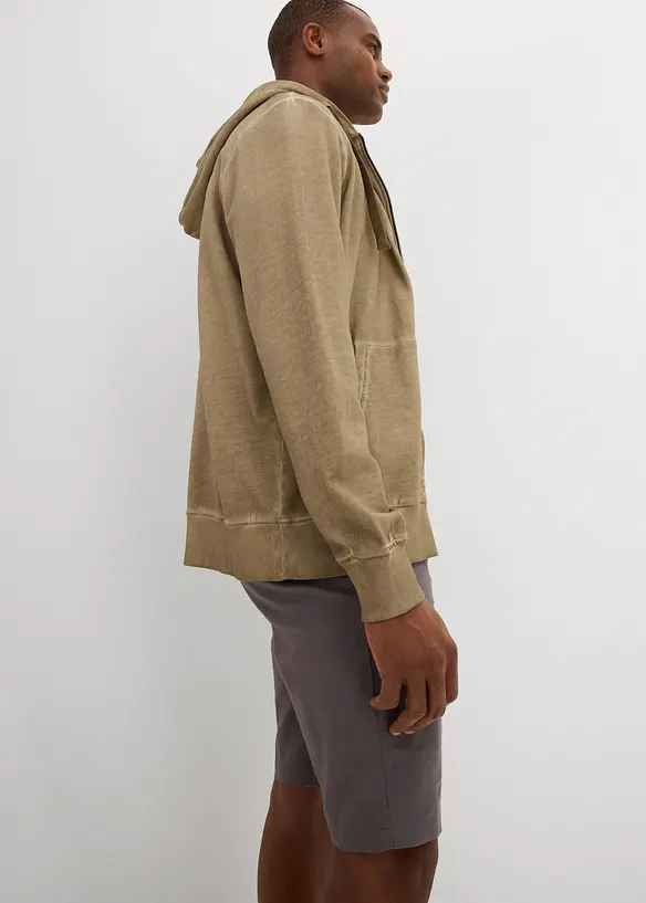 Bermuda chino con lino, regular fit, bonprix