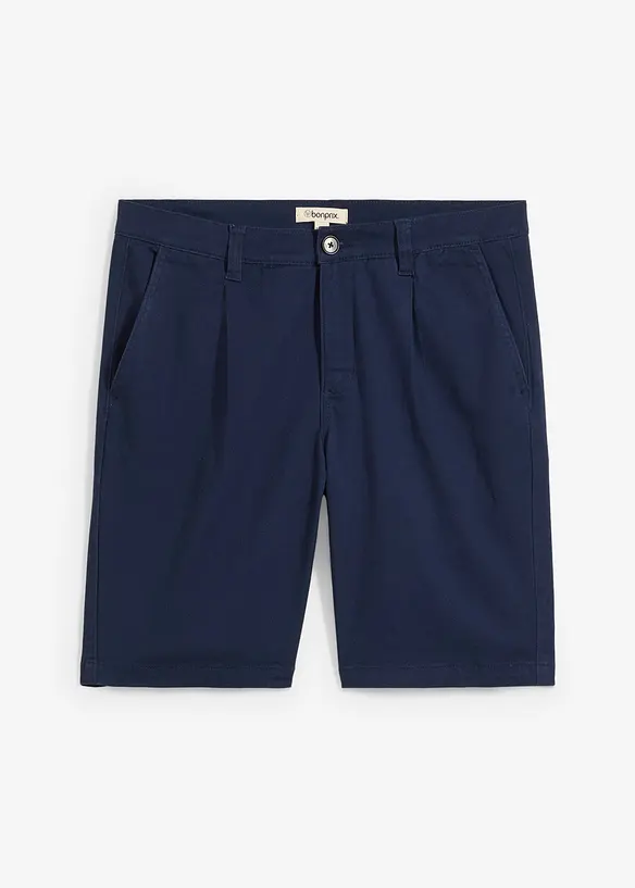 Bermuda regular fit elasticizzati con pinces, bonprix
