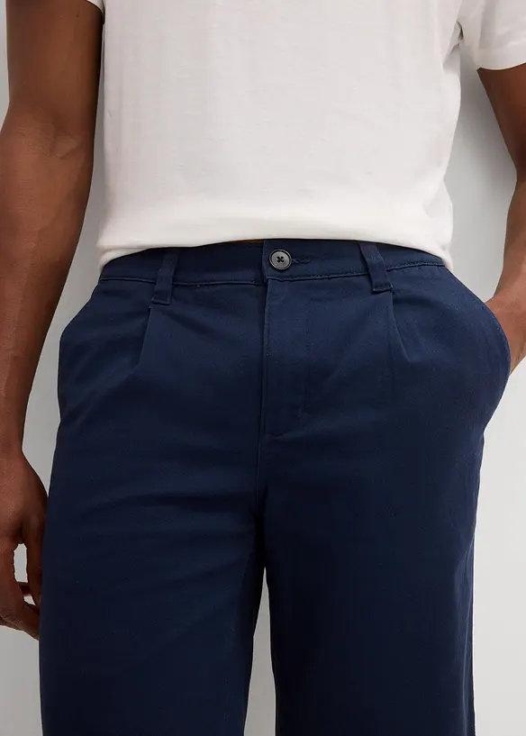 Bermuda regular fit elasticizzati con pinces, bonprix