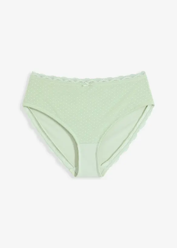 Slip alto con pizzo delicato, bonprix