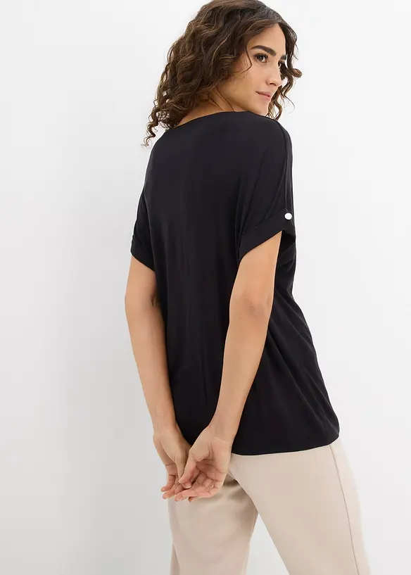 Maglia in misto viscosa fluente, bonprix