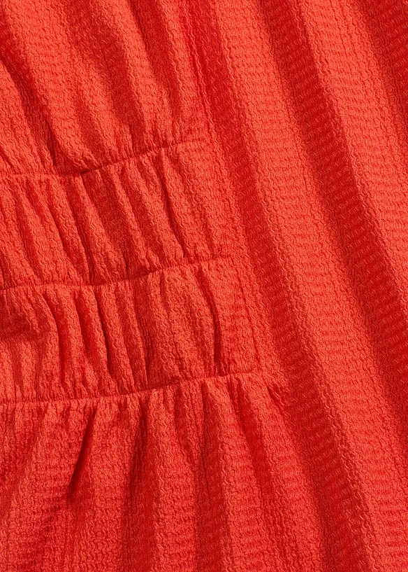 Maglia in  jersey crêpe con dettagli smock, bonprix