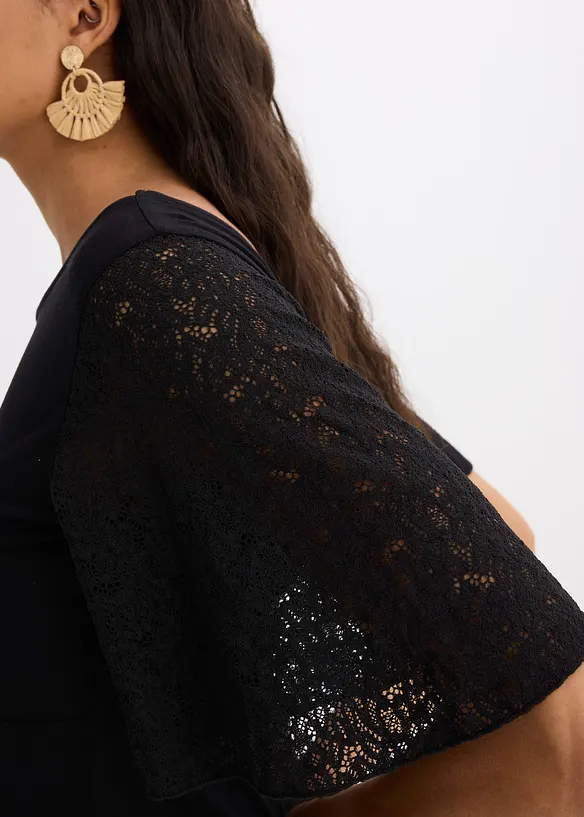 Maglie con maniche in pizzo, bonprix
